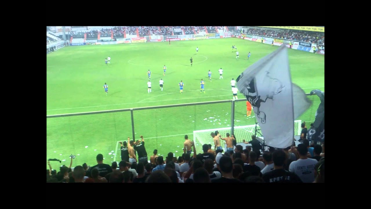 2014/15, ΟΦΗ - Παναιτωλικός 1-0, για σένα αρρωσταίνω κι όπου παίζεις βρίσκομαι ρε Όμιλε