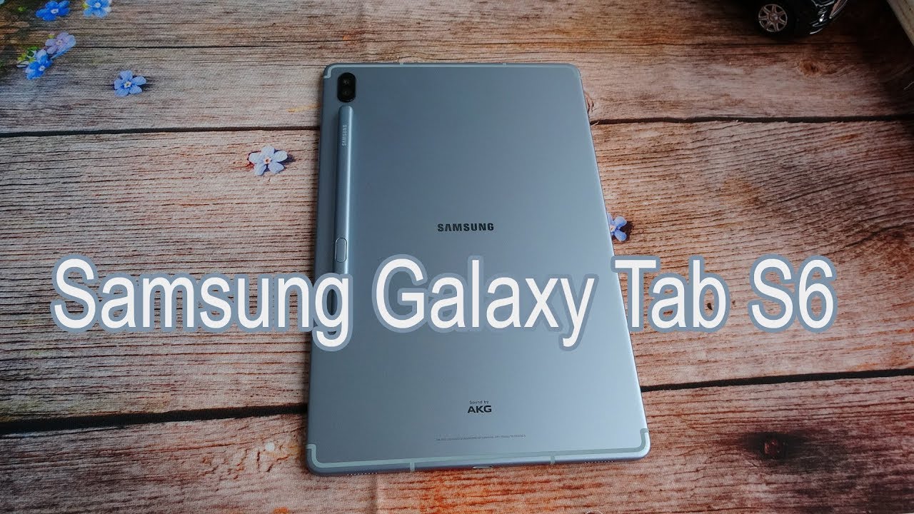 Samsung Galaxy Tab S6 unboxing, test camera, fingerprint and face ID