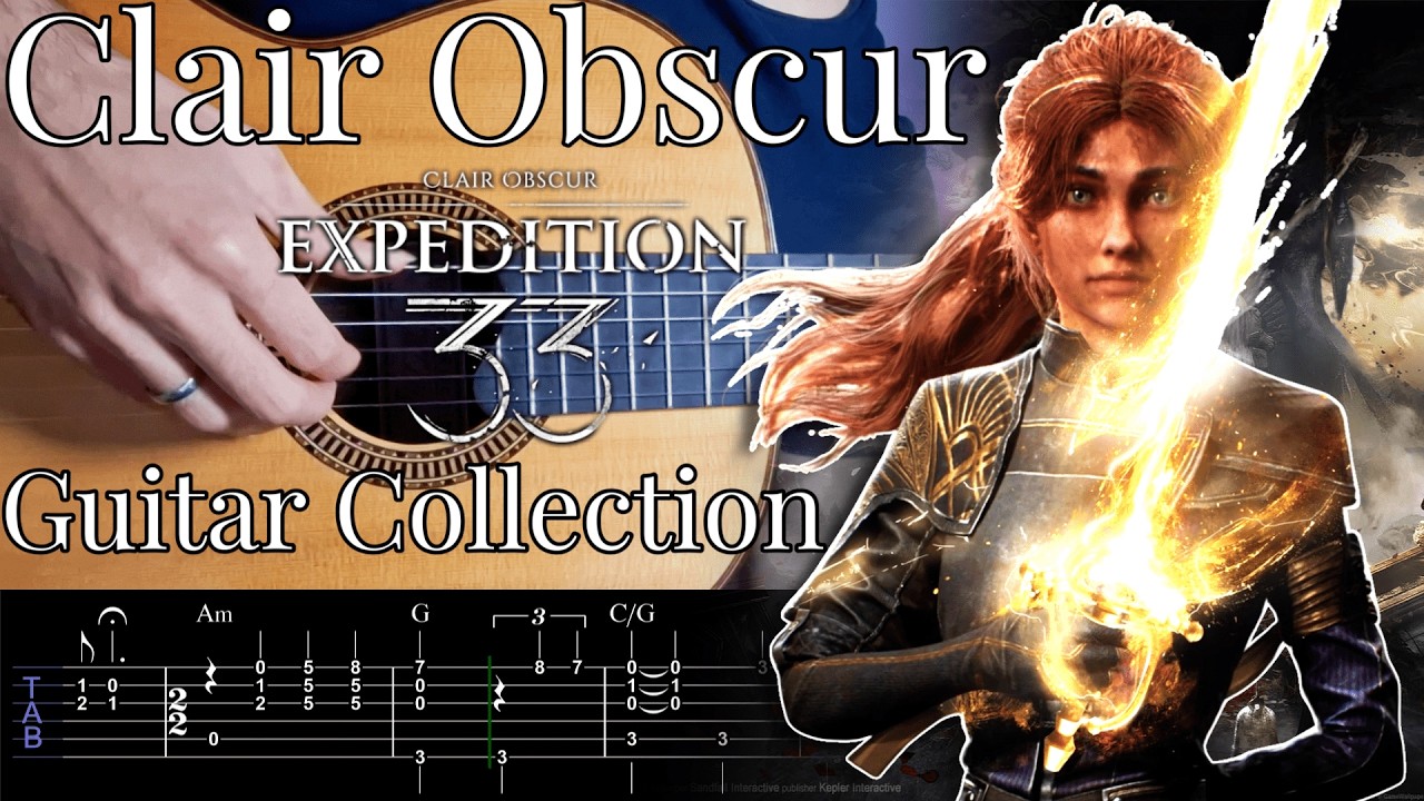 Clair Obscur: Expedition 33 – Guitar Collection (TABs and Tutorials)