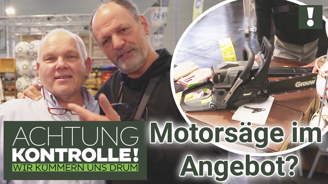 Schnäppchen-MOTORSÄGE?! Lohnt sich das GÜNSTIGE Gerät für Alexander Walzer?  | Achtung Kontrolle
