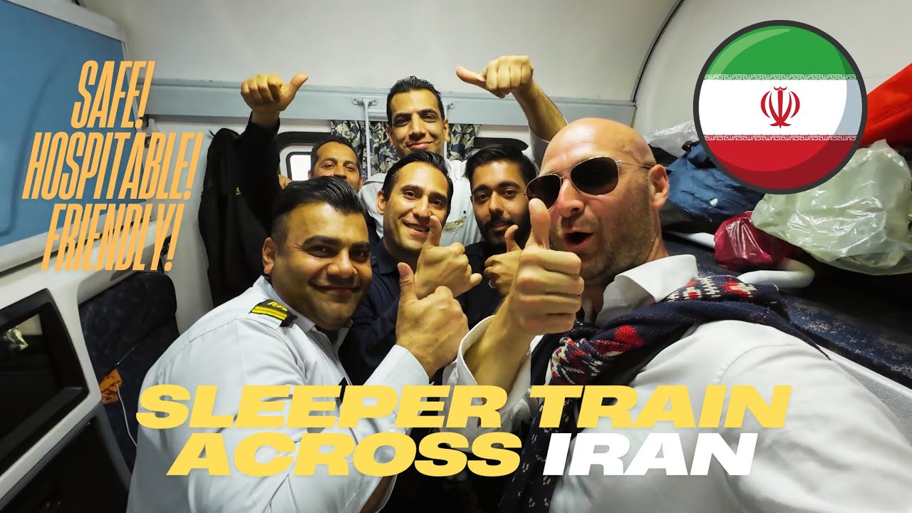 MEDIA LIES: IRAN is FRIENDLY & SAFE For Tourists! | Sleeper Train Across The Country 🇮🇷