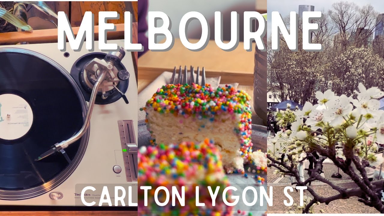 Melbourne Vlog | Carlton, Lygon street, Masterchef Tokyo Lamington, Mont Blanc, Hareruya Pantry