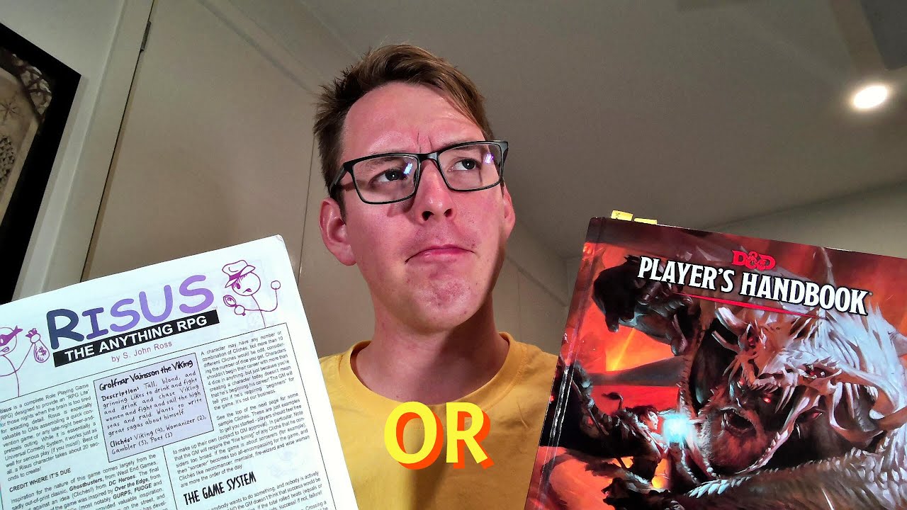Dungeons And Dragons, Risus: The Anything RPG And Why I Switched