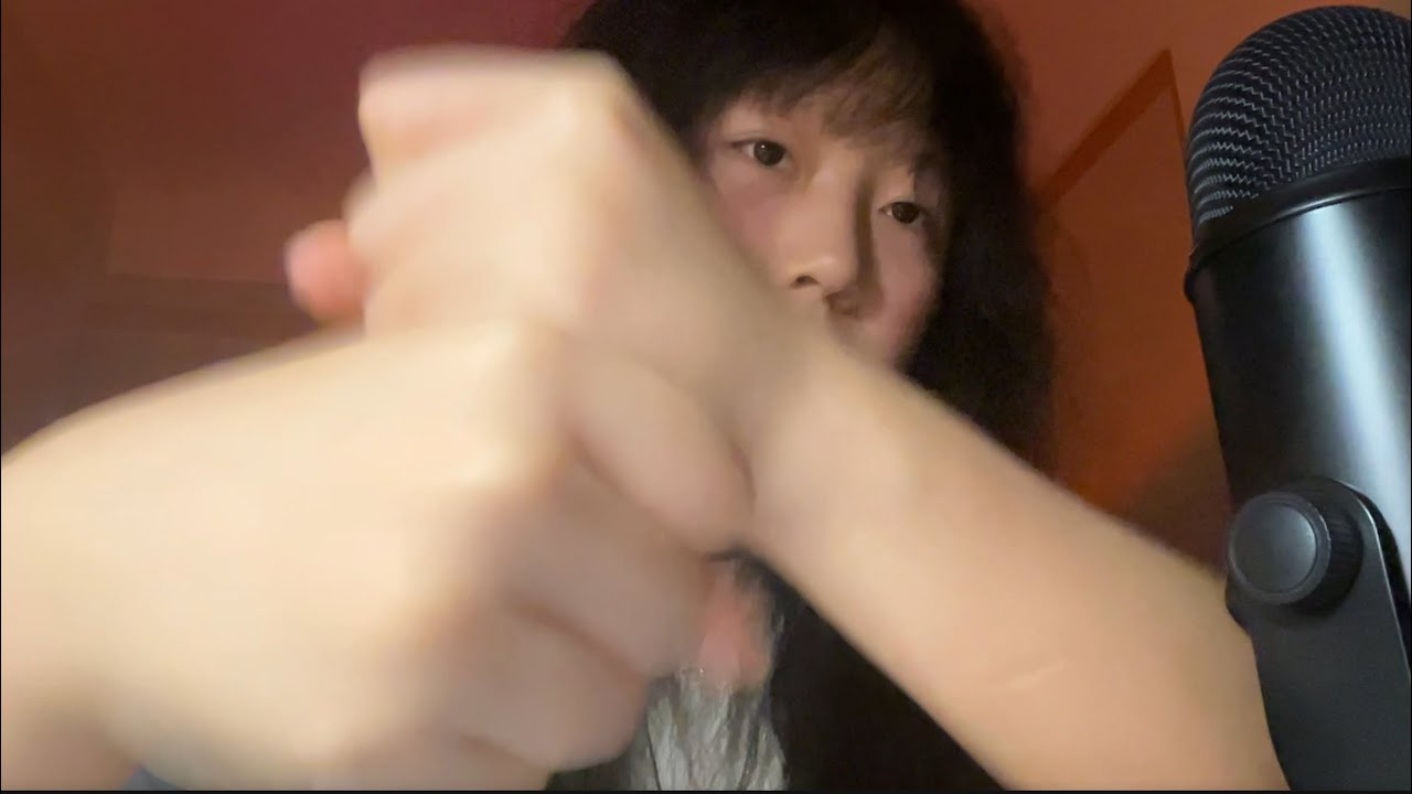 ASMR Mouth Sound Triggers🌧️pb&j 🥪 coconut rain 🥥 clock wise ⏰ cupped mouth sounds