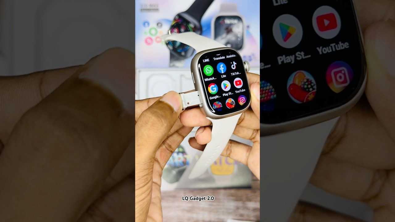 S10 Max 4G Android SmartWatch with SimCard inserted with Camera⚡️ #shorts #tranding #smartwatch