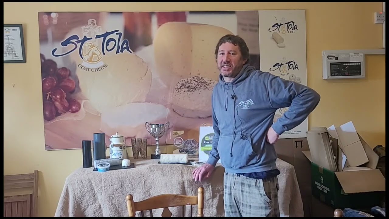 St Tola Goat's cheese farm Ireland