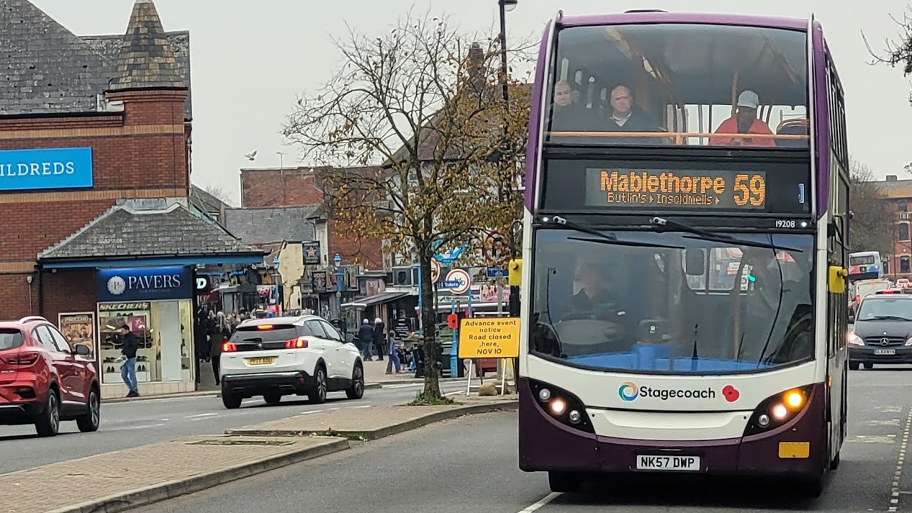 ROUTE POV! 59 Mablethorpe - Skegness Route Visual Stagecoach East Midlands