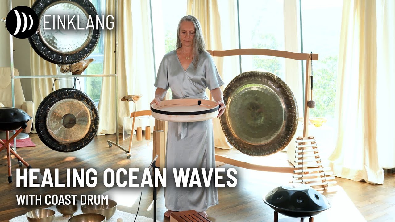 Ocean Drum for Deep Relaxation | Healing Wave Sounds with Alexandra Ott