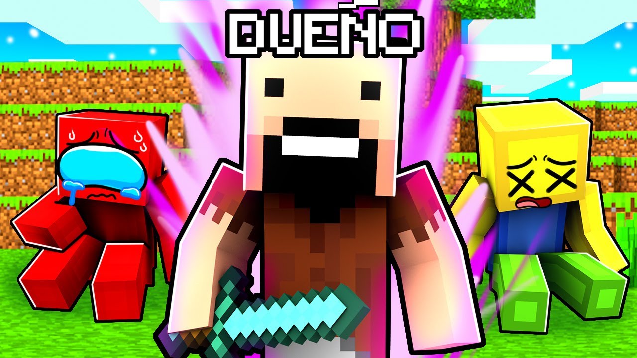 Me Hice pasar por el DUE&Ntilde;O de Minecraft para Trollear a Mis Amigos!