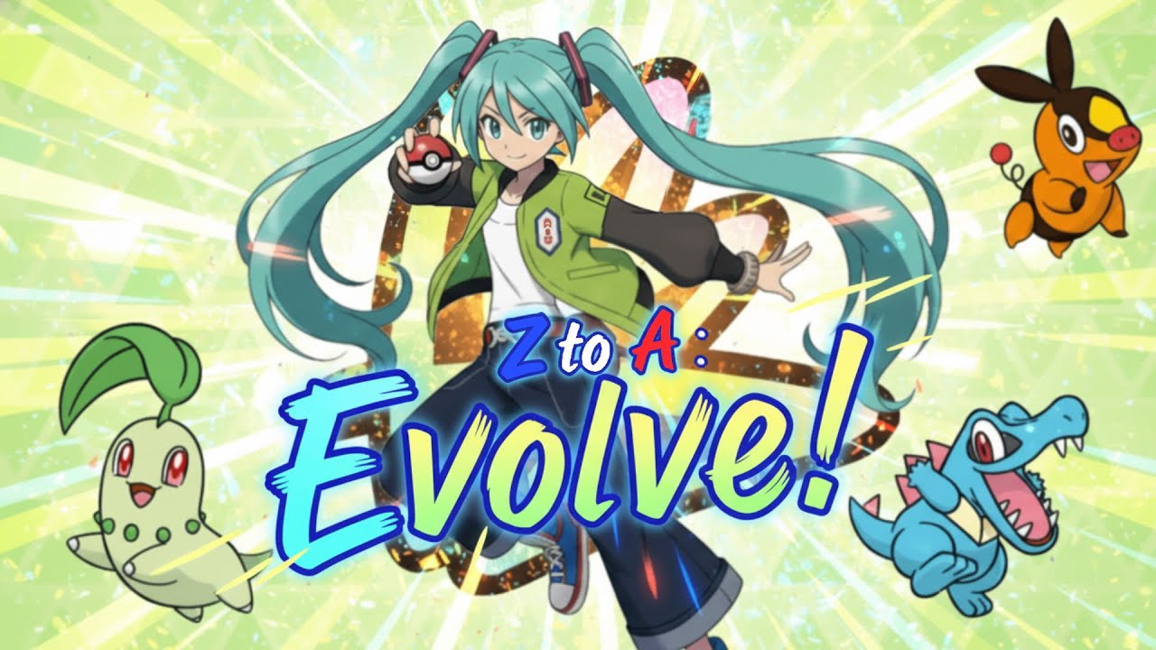 Z to A：Evolve！【ポケモン feat. 初音ミク Project VOLTAGE】ポケミクに勝手に参加してみた