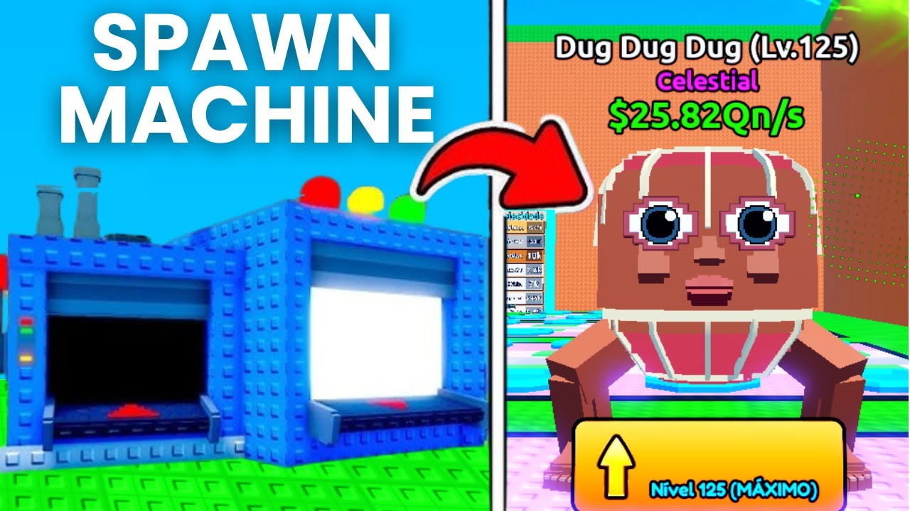 Como usar  SPAWN MACHINE - Tsunami para Brainrots