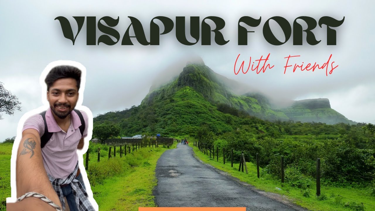 Exploring Visapur Fort 🏰 | Monsoon Trek Adventure Near Pune #pune #travel #tracking #fort #trip