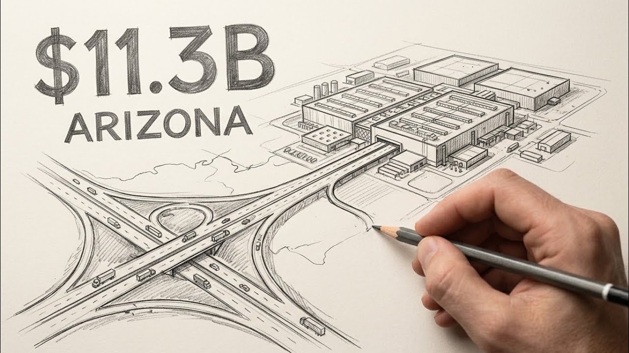 Arizona's BIGGEST $11.3B Mega project Coming in 2027&ndash;2031!