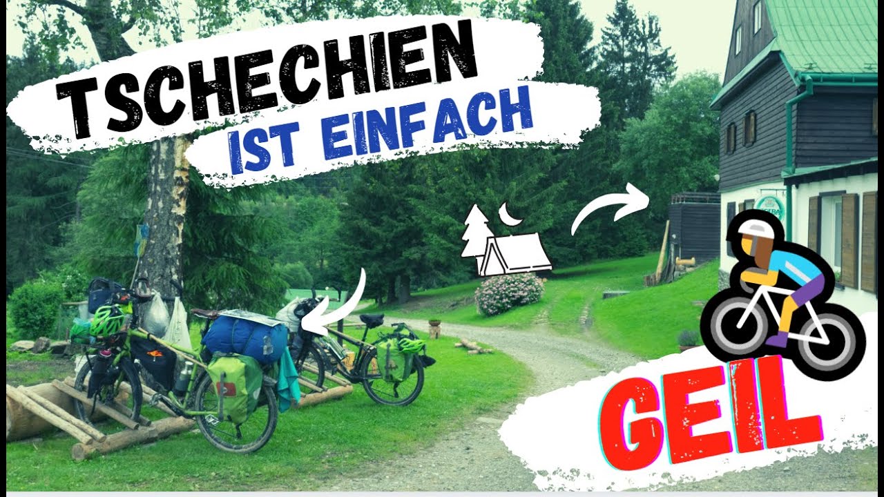 TSCHECHIEN ist einfach GEIL ! NATUR PUR 🌲 | RADREISE TSCHECHIEN #1