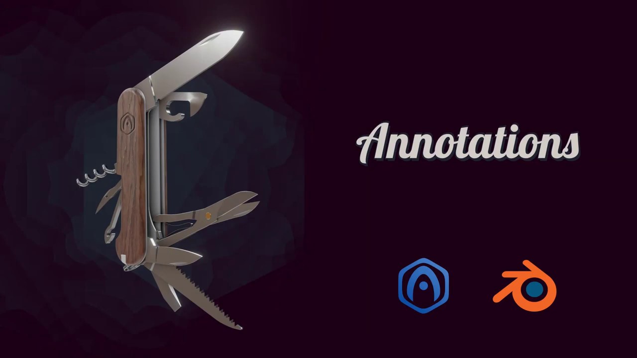 Verge3D for Blender Basics - Part 9 - Annotations