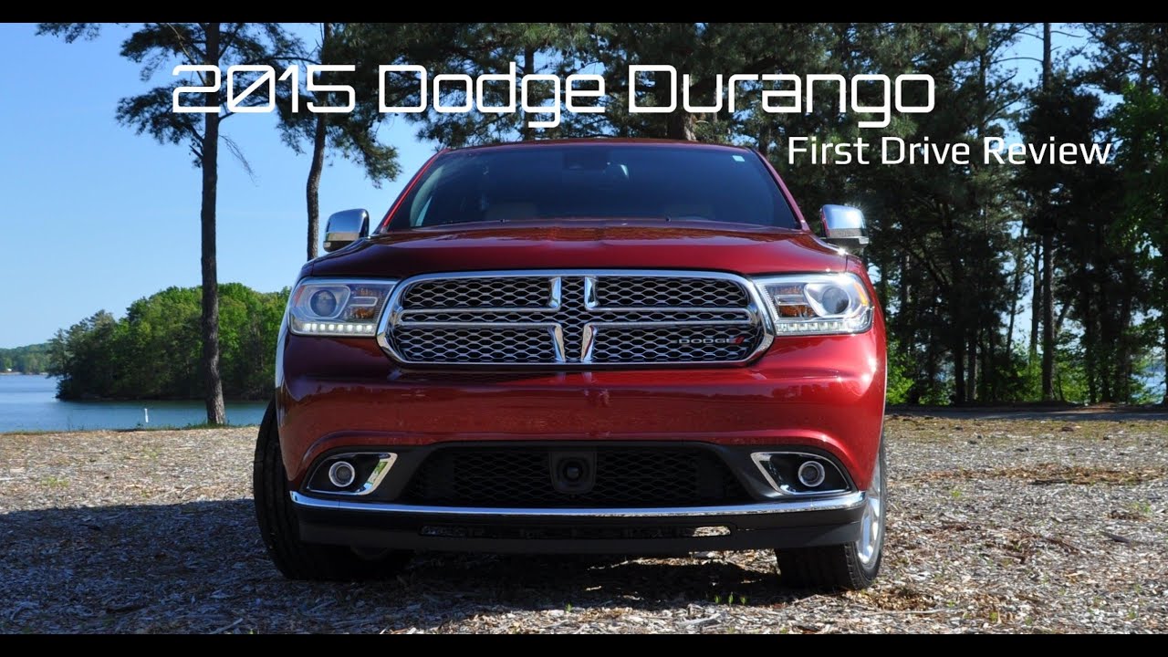 2015 Dodge Durango Citadel 3.6L AWD - 4K Road Test Review