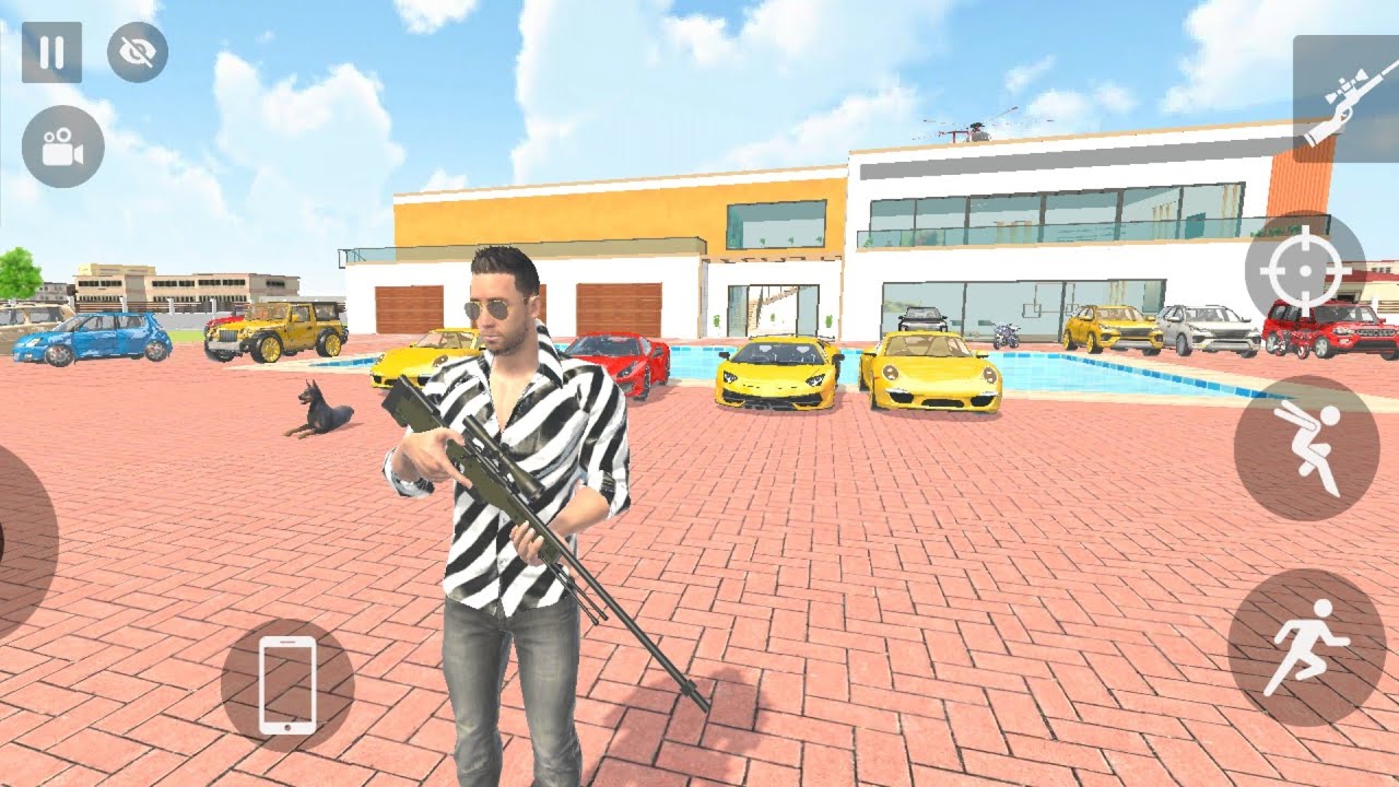 🎉💥 Franklin n apna car cleksan dikha diya  indian theft auto simulator game play#shortvideos #viral