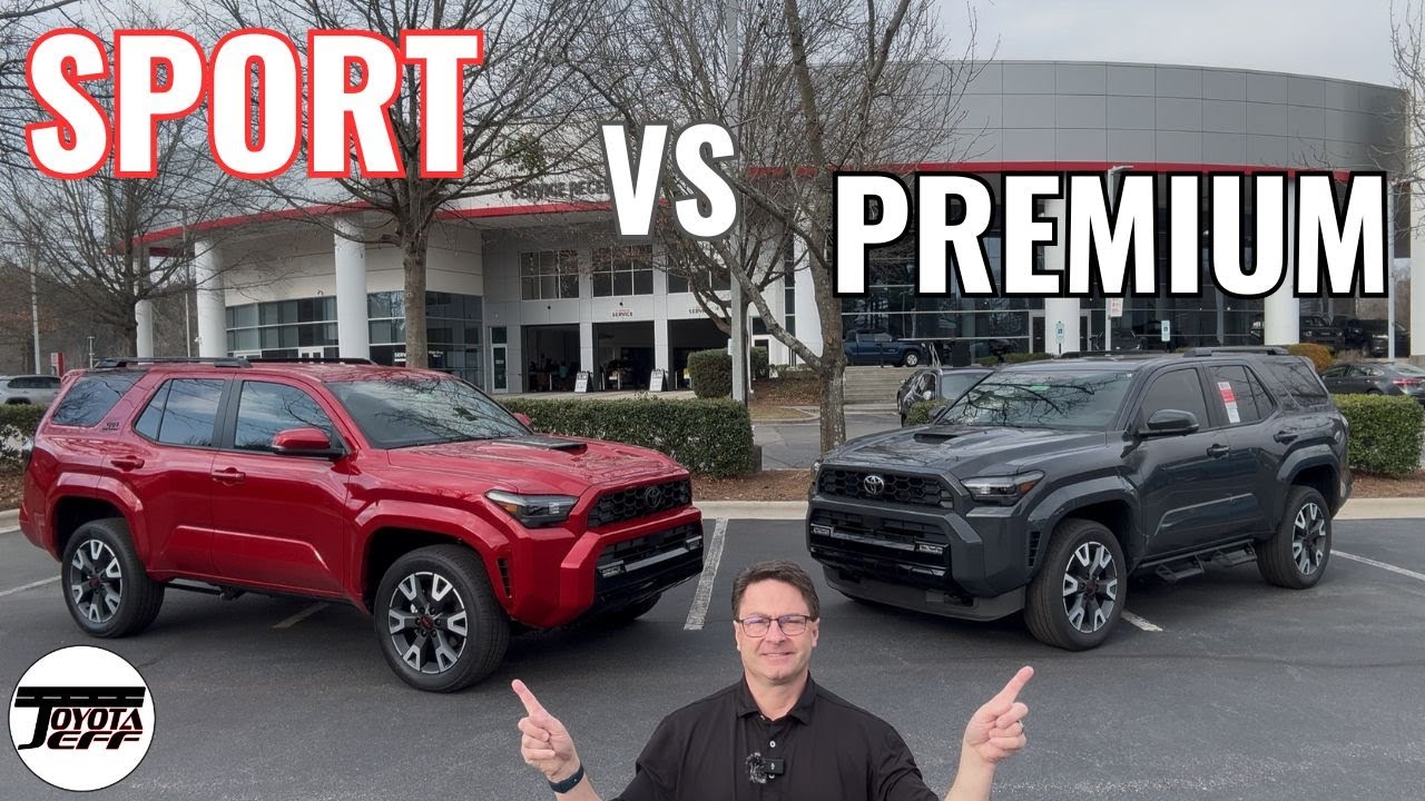 2025 4Runner TRD Sport vs TRD Sport Premium: Which is Better?
