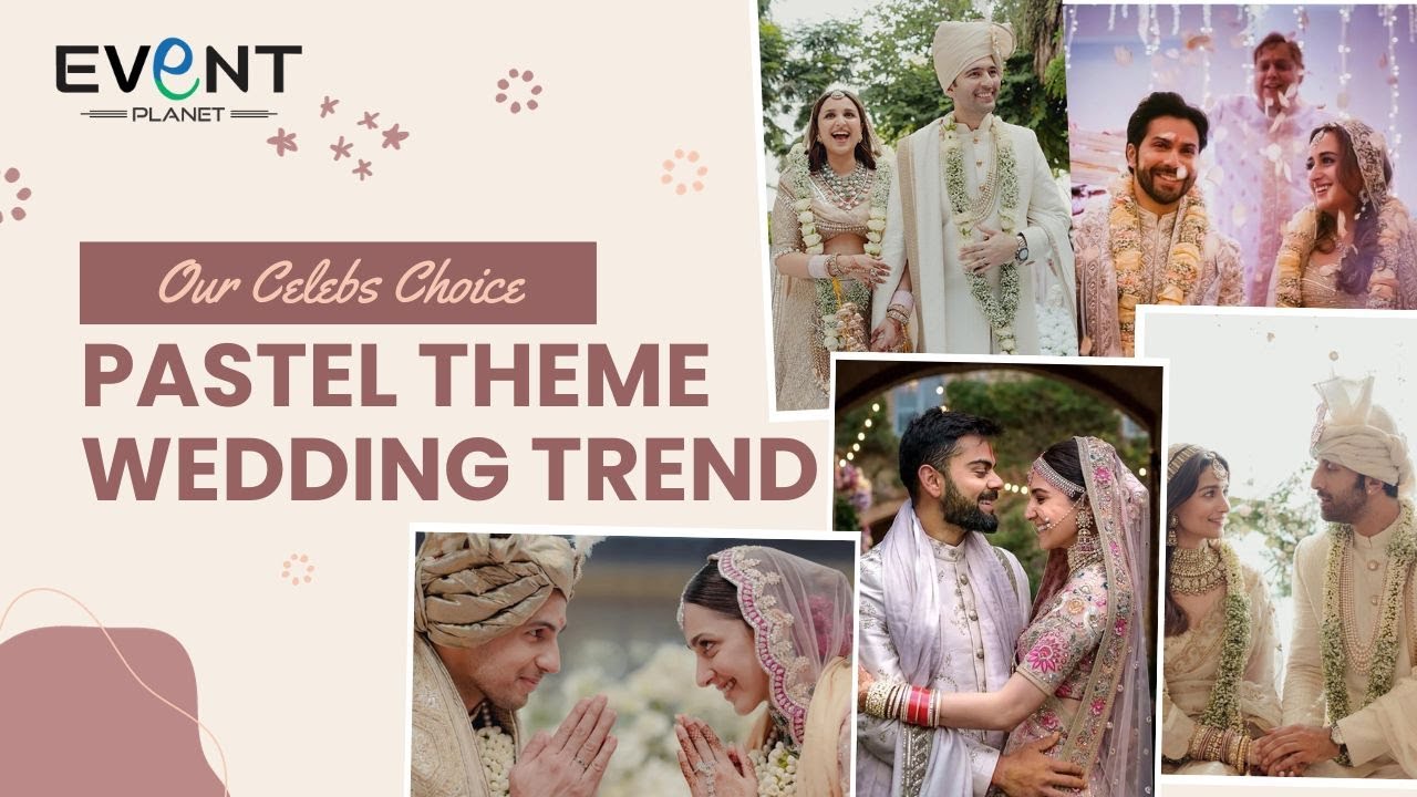 Bollywood Pastel Wedding Theme Trend | Shaadiyon ka naya Trend | Pastel ka Magic