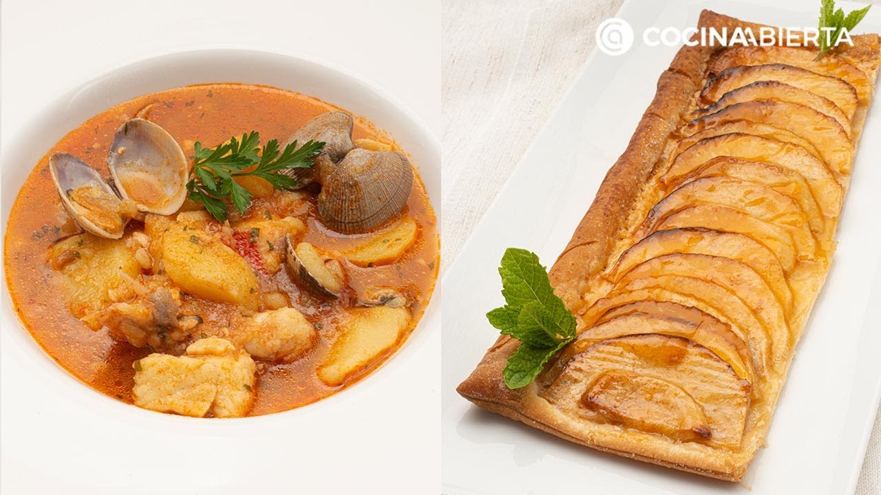 SUQUET de Peix (el guiso de pescado tradicional) - TARTA de manzana de la abuela 🍏 - Cocina Abierta