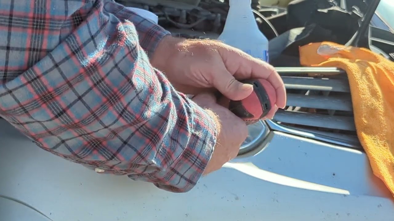 Polishing Headlights with Mothers Mag and Aluminum Polish...DIY