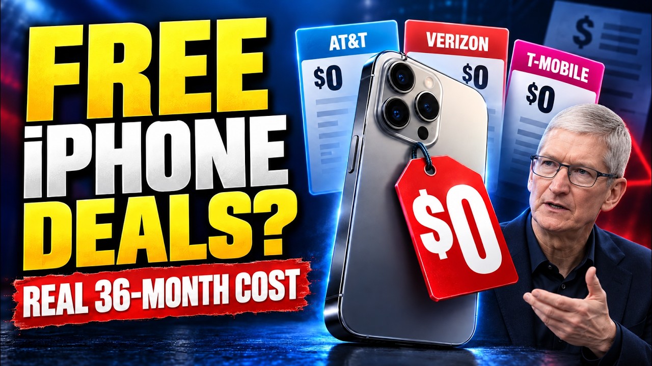 &laquo;Бесплатный&raquo; iPhone 18 Pro? Скрытые расходы на 3 года у AT&T, Verizon и T-Mobile