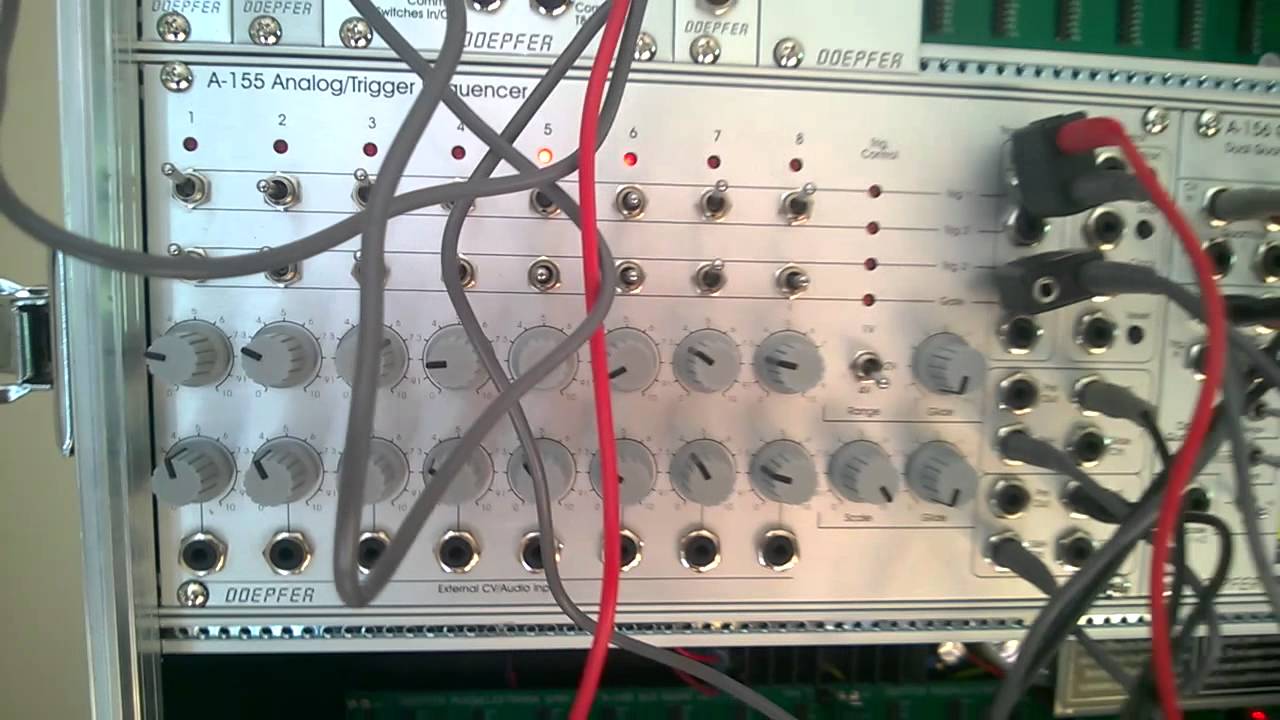 Doepfer A-101-2 Low Pass Gate Demo