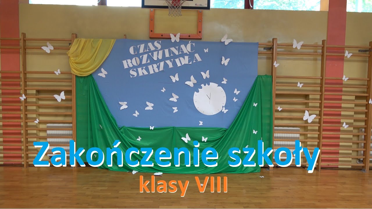 Zakończenie roku szkolnego klas VIII PSP1 w Krapkowicach