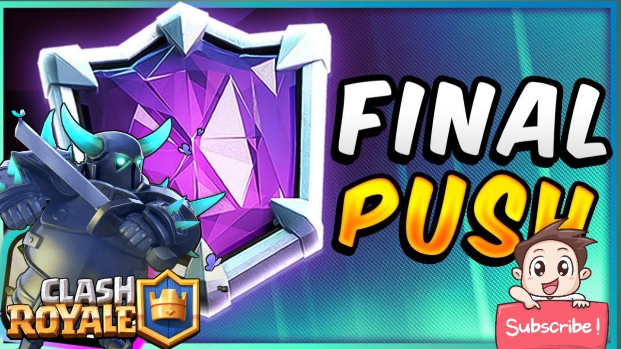 Pushing Ultimate Champion League || CLASH ROYAL #clashroyale #mergetactic