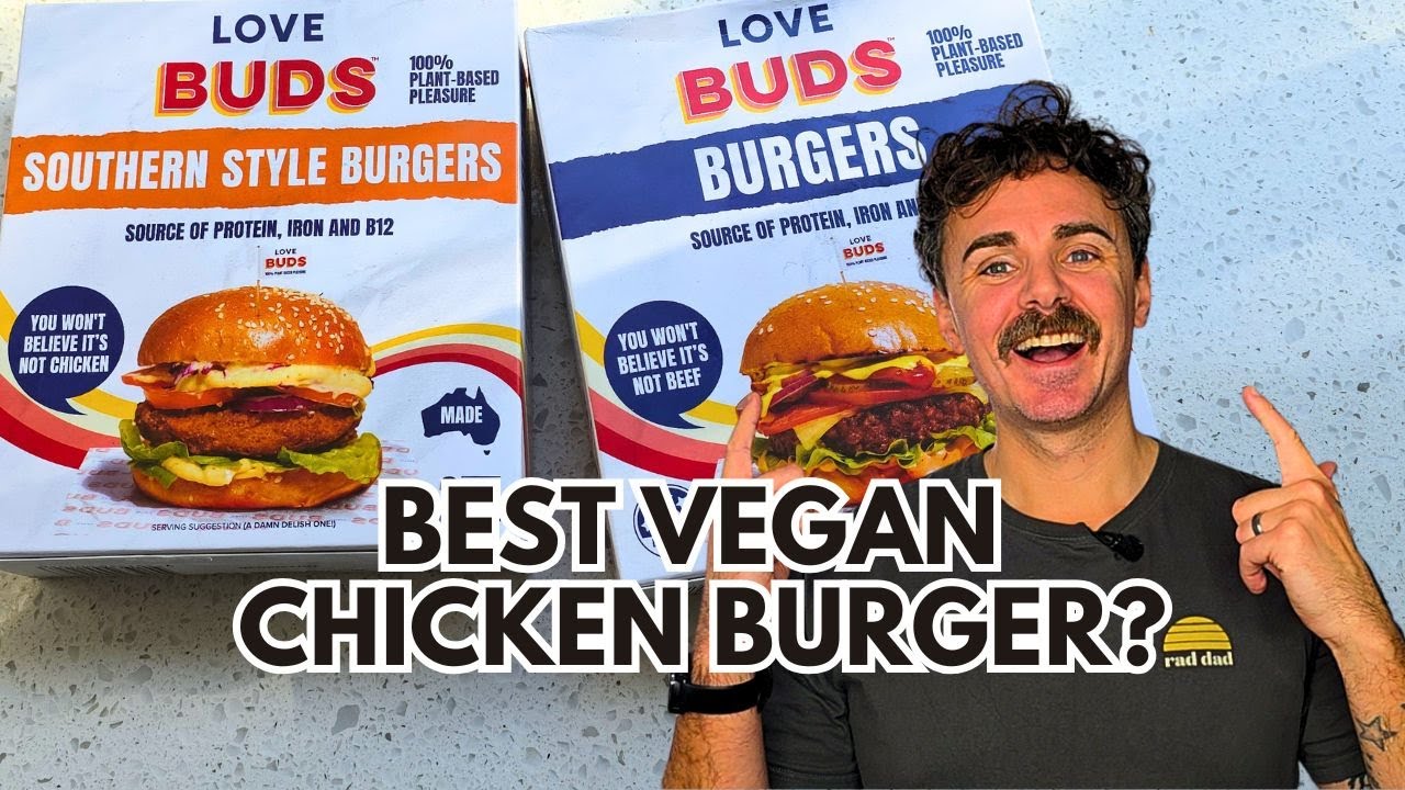 BUDS is Back! New Vegan Burgers Review (Now at Coles!)
