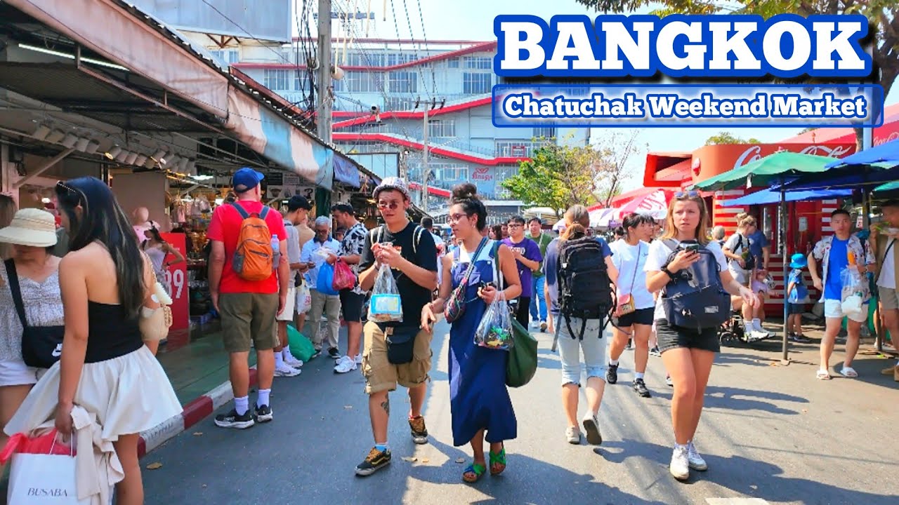 4K 🇹🇭 Bangkok City Walking Tour, Chatuchak​ Weekend​ Market​ 2026 #allaboutbangkok​ 25/01/26