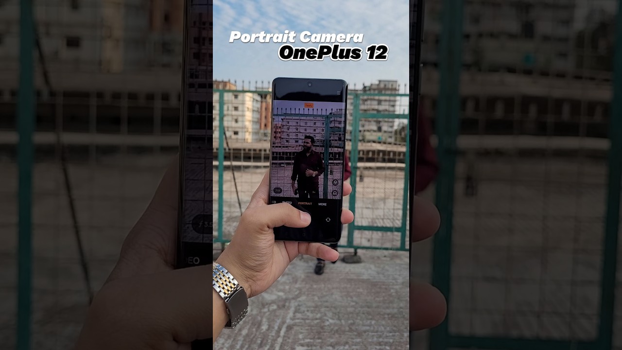 OnePlus 12 Portrait Camera 📸 #oneplus12 #shorts #camera #shortvideo