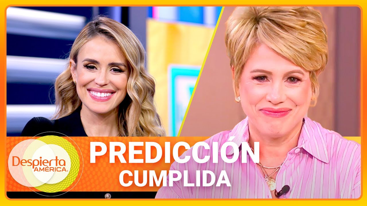Carolina Sarassa revela el sexo de su bebé y se cumple la predicción | Despierta América | 30 oct