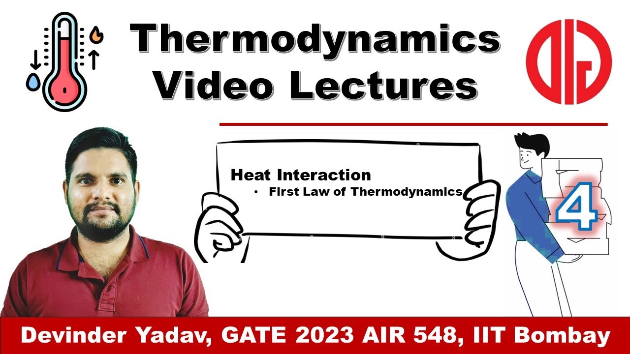 Thermodynamics 04 Heat interaction and First Law of thermodynamics