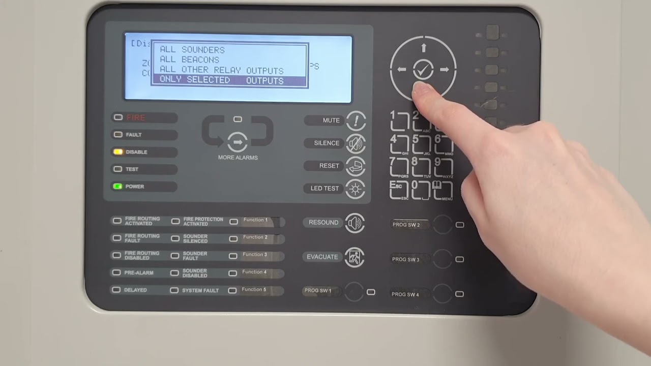 Advanced MxPro 5 Fire Alarm How to Disable devices on panel and software