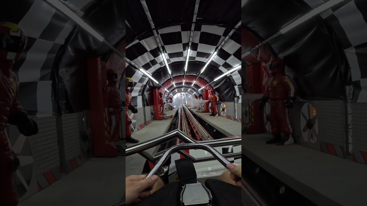 FORMULA Roller Coaster Front seat Energylandia POV 4k #energylandia #coaster #rollercoaster