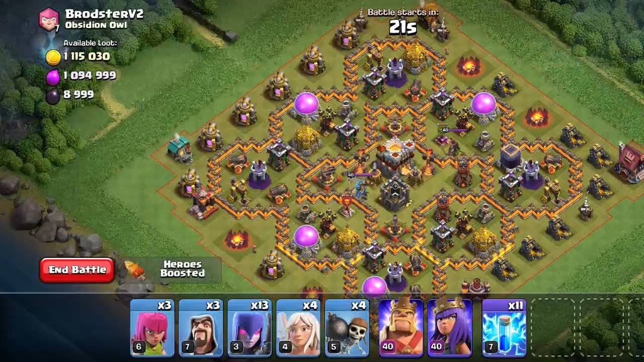 TH 10 BEST ATTACK STRATEGY 1M GOLD 1M ELIXIR 9K DARK ELIXIR 