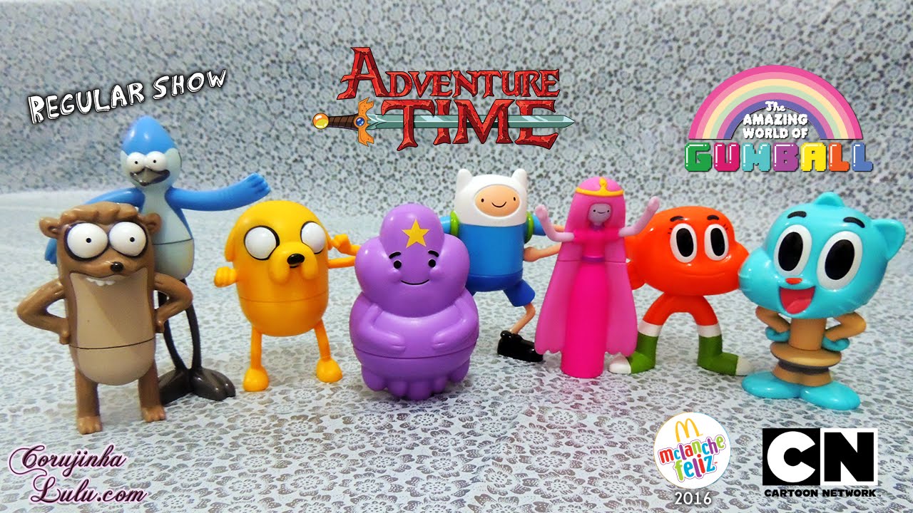 Cartoon Network: Adventure Time, Gumball e Regular Show - Mc Donald's 2016