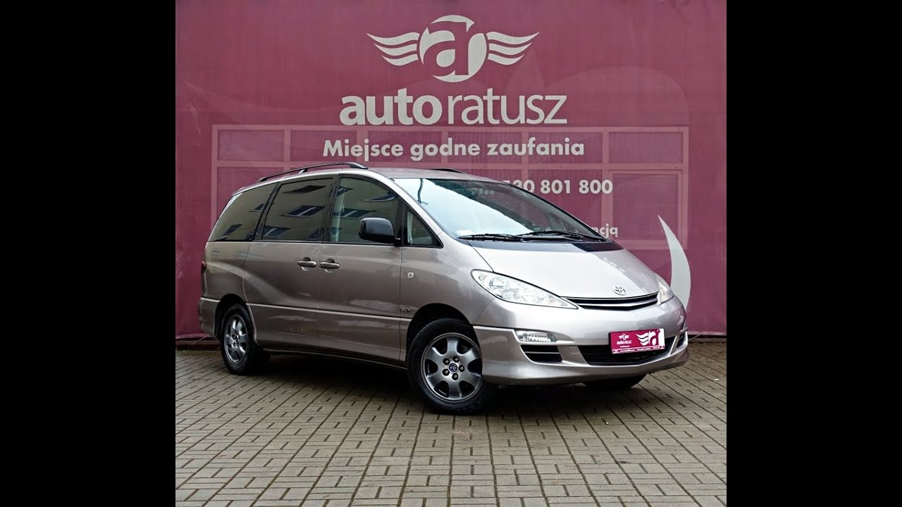 Toyota Previa 2005r. 2.0 D4D 115 KM 7 Miejsc - Kultowy Rodzinny Van