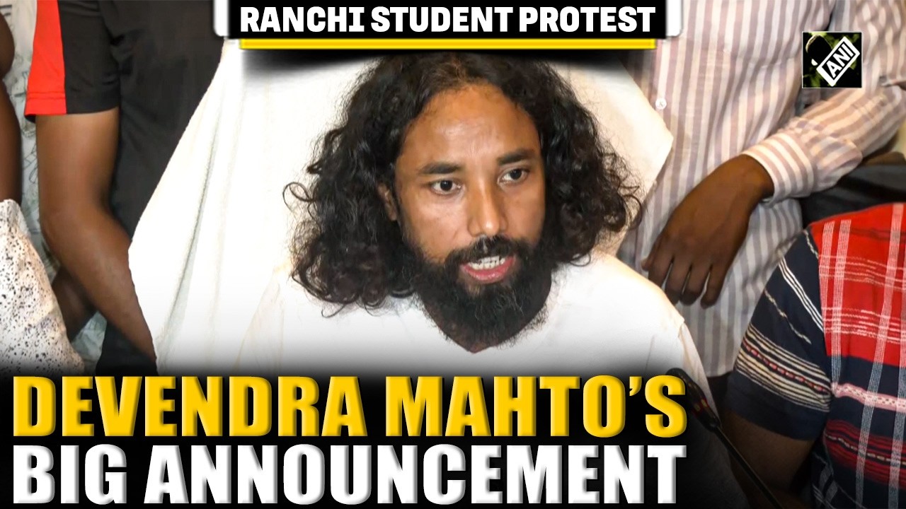 Student Leader Devendra Nath Mahto vows no compromise in JSSC-CGL exam fight
