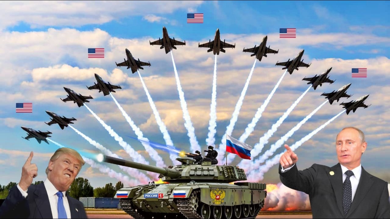 Сегодня! Американские истребители атакуют российские войска, но посмотрите, что происходит дальше!