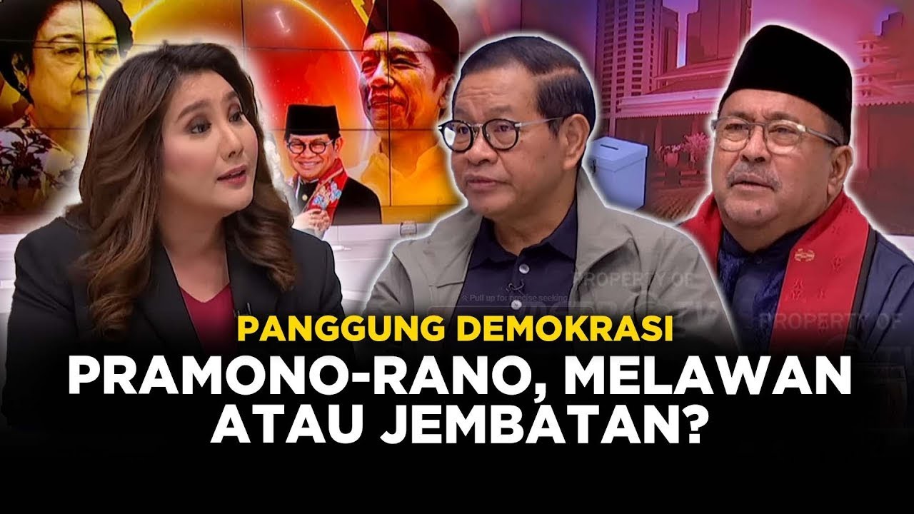 [FULL] Panggung Demokrasi - Pramono-Rano, Melawan Atau Jembatan?