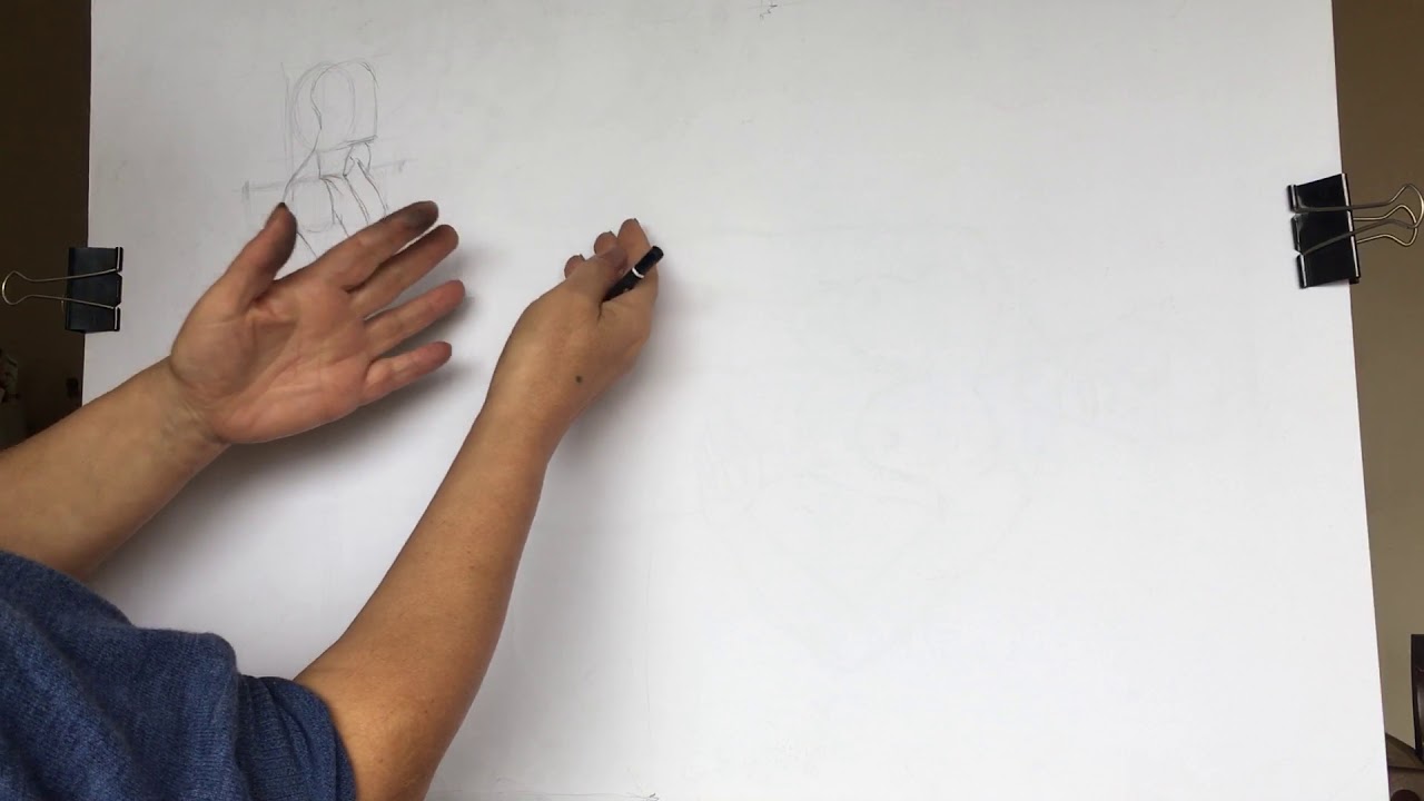 Güzel Sanatlara Hazırlık -13- KOLAY YOLDAN KOŞAN  FİGÜR ÇİZİMİ / HOW TO DRAW FIGURE