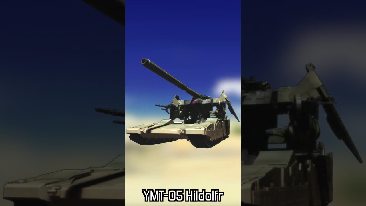 The YMT-05 Hildolfr is the Best Guntank #Gundam  #animerobot #gunpla #ガンダム