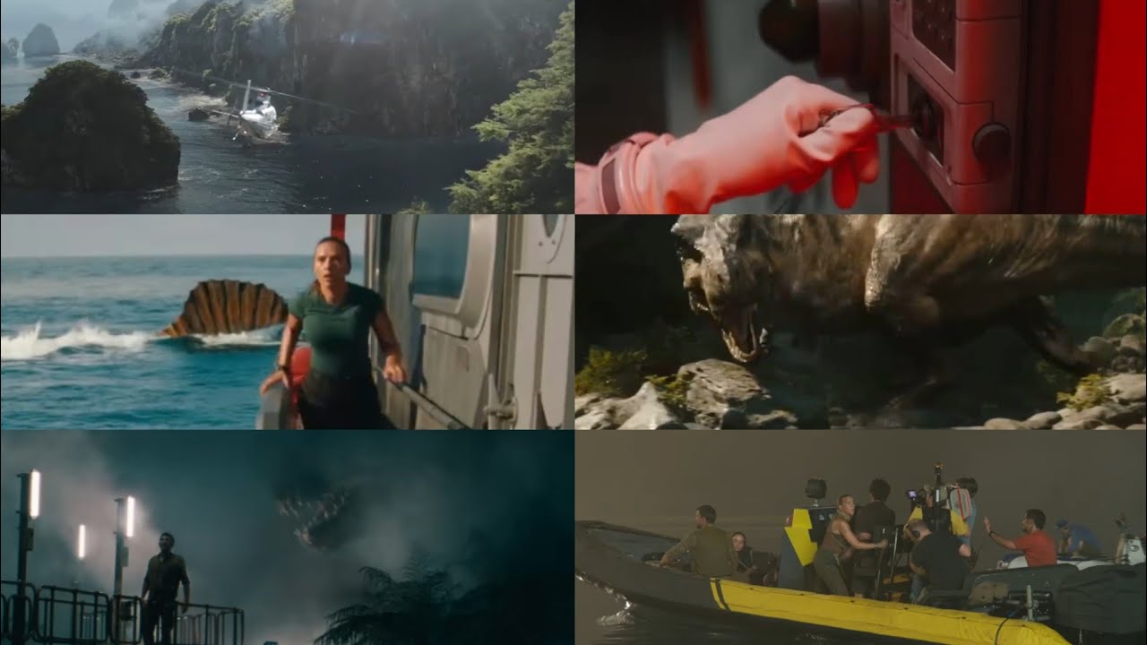 All Footage In Order | Jurassic World Rebirth