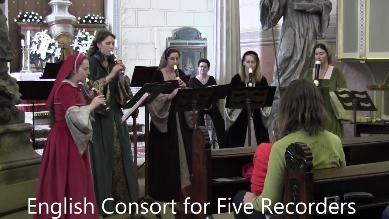 Tibia Pragensis - English Consort for Five Recorders (W.Brade)