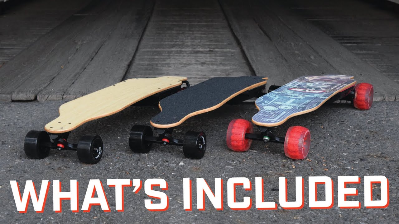 BKB Duo High Performance DIY Electric Skateboard Kit: What's Included