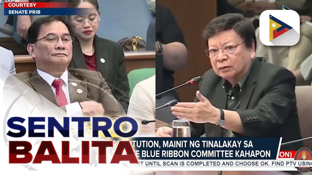 Restitution o pagbabalik ng ninakaw na pondo ng bayan, mainit ng tinalakay sa pagdinig ng Senate...
