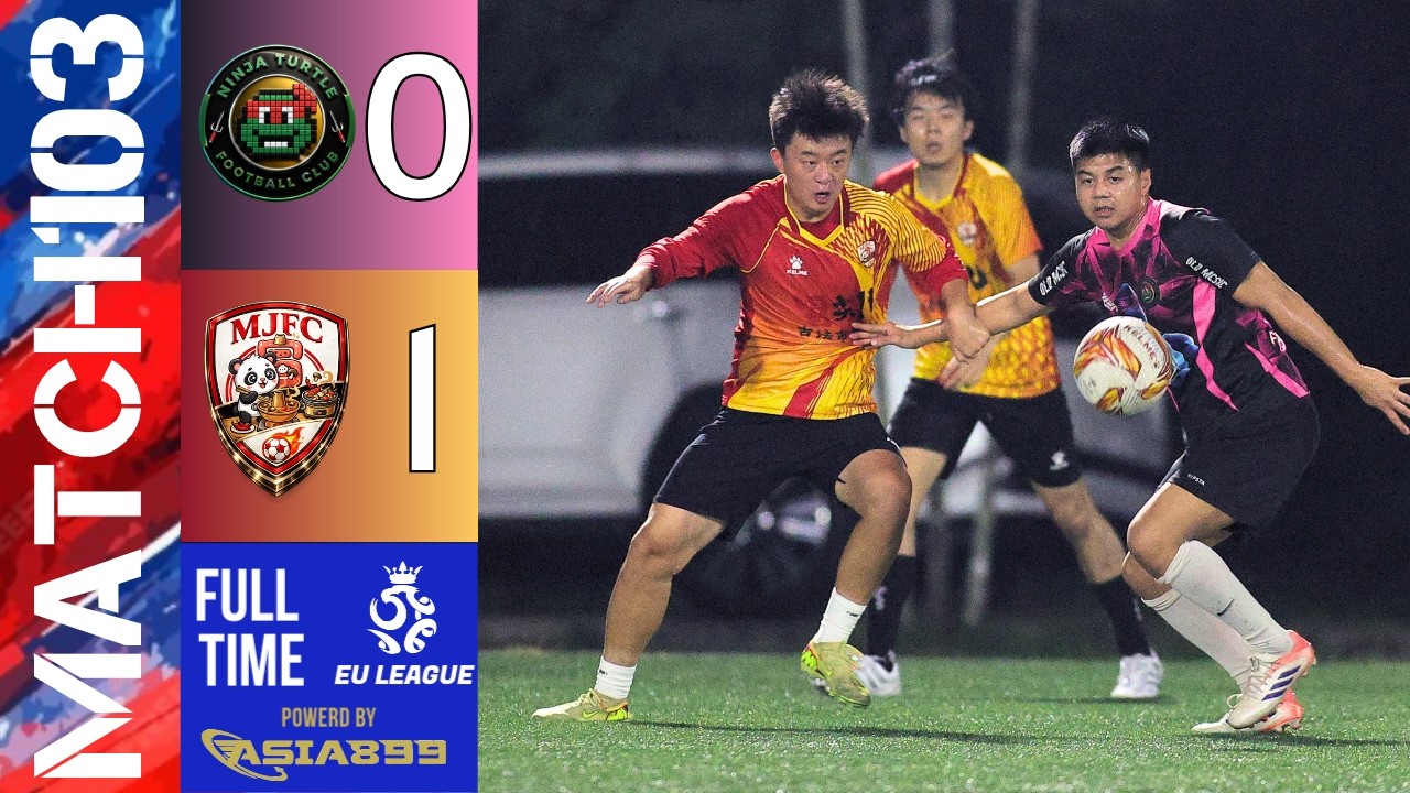 EU LEAGUE SEASON 4 | MATCH #103 NINJA TURTLE FC 0:1 MJFC #football #soccer#sports #footballshorts