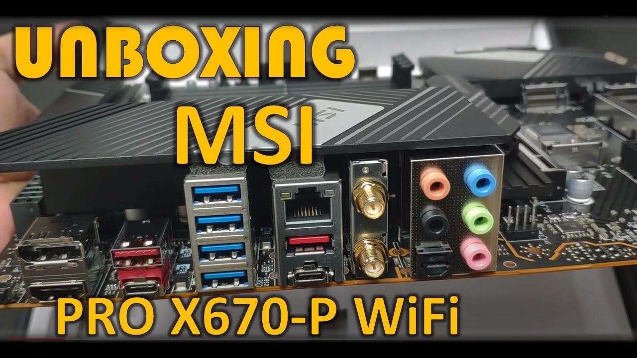 MSI PRO X670-P WiFi Built with AMD Ryzen 9 7950X AM5